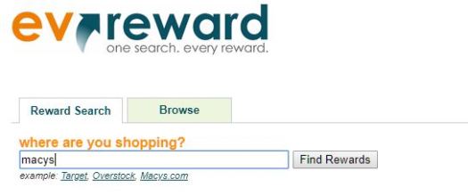 EVReward Search